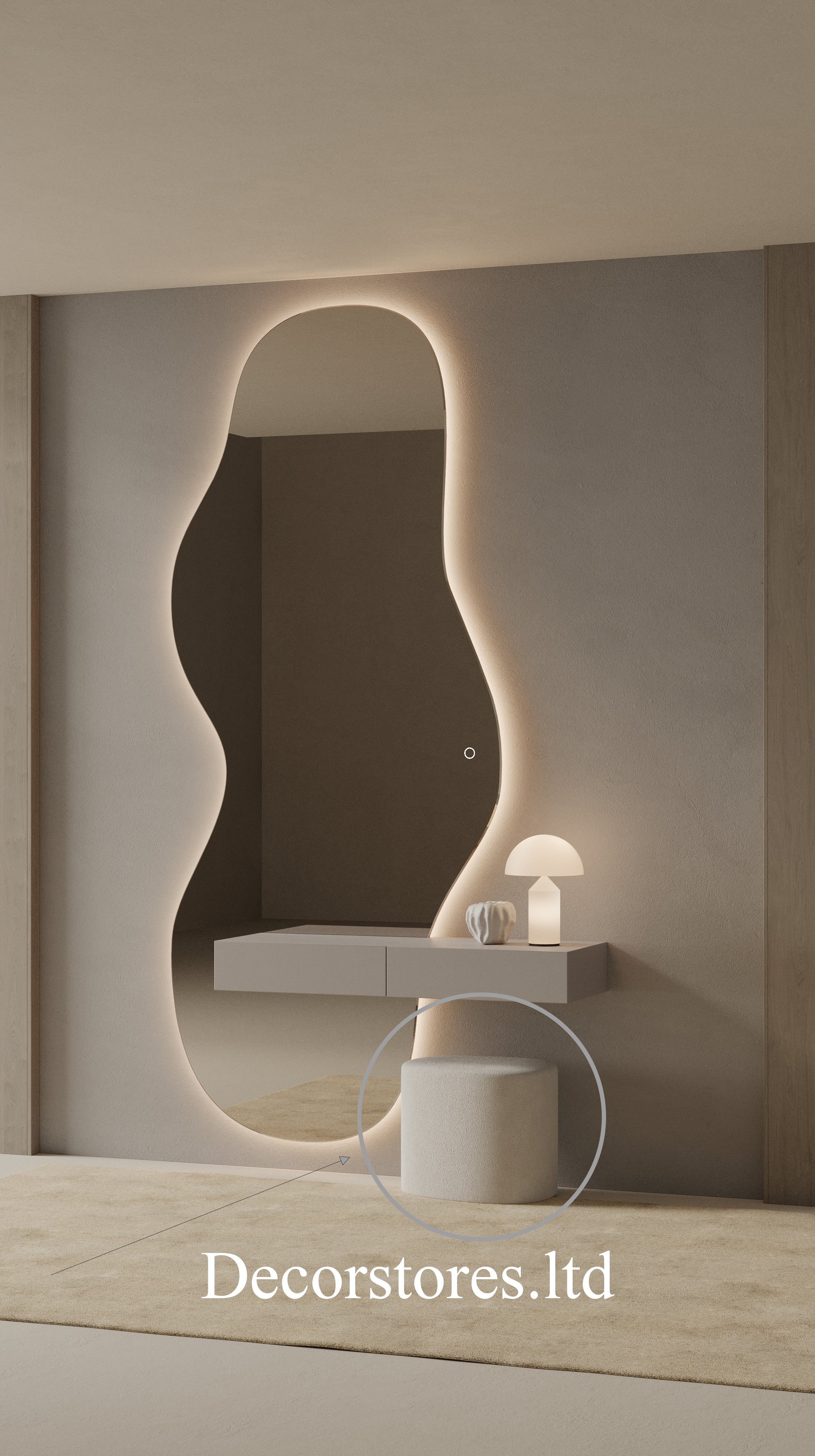 modern wall mounted dresser Floating Dresser